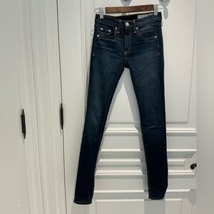 Rag & Bone Dark Denim Skinny Jean